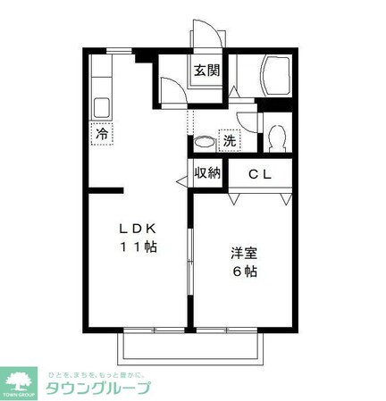ユアマリーナの物件間取画像